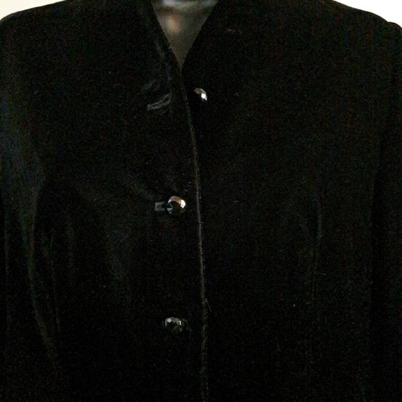 Talbots black blazer size 2 petite - Picture 2 of 8